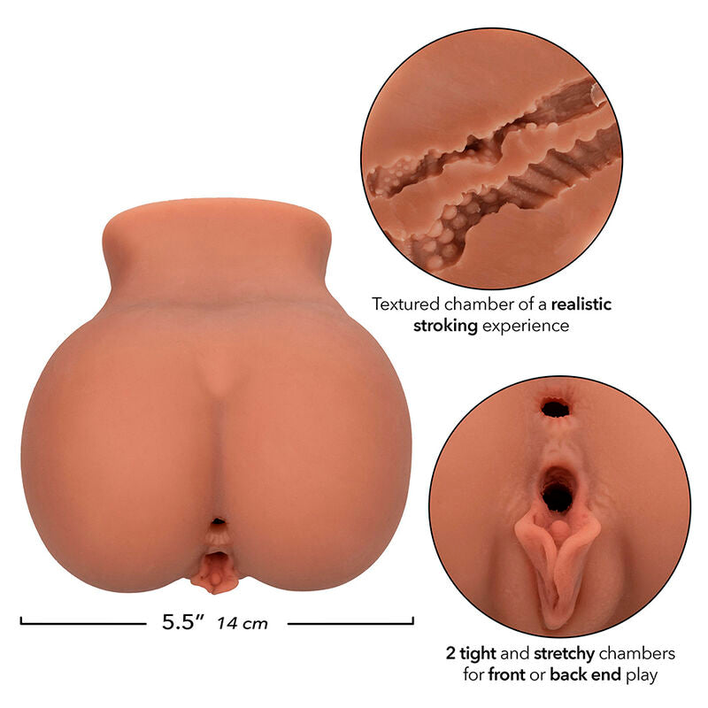 CALEXOTICS - THE ROLLER BABE DOPPELTER REALISTISCHER MASTURBATOR FLESH