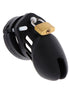 HIDDEN DESIRE - EXTREME CHASTITY COCK CAGE SILICONE SIZE S BLACK
