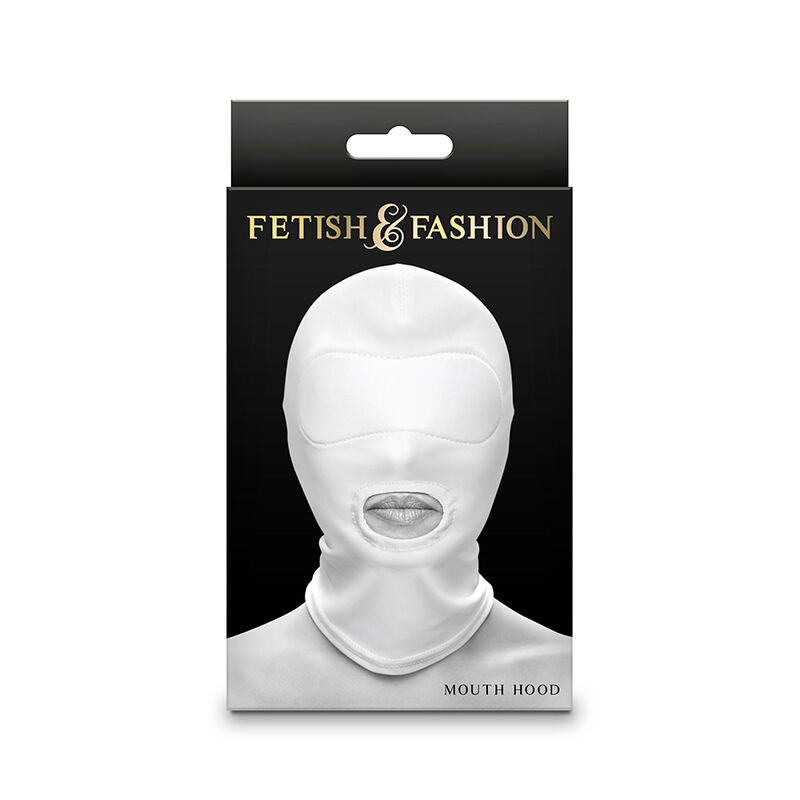 NS NOVELTIES - FETISCH & FASHION MAULKAPUZE NYLON WEISS