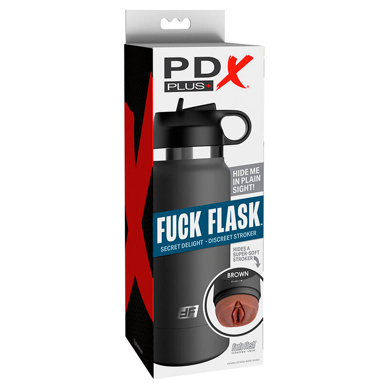 PDX PLUS - FUCK FLASK VAGINE DISKRETER STROKER BRAUNES MODELL 2