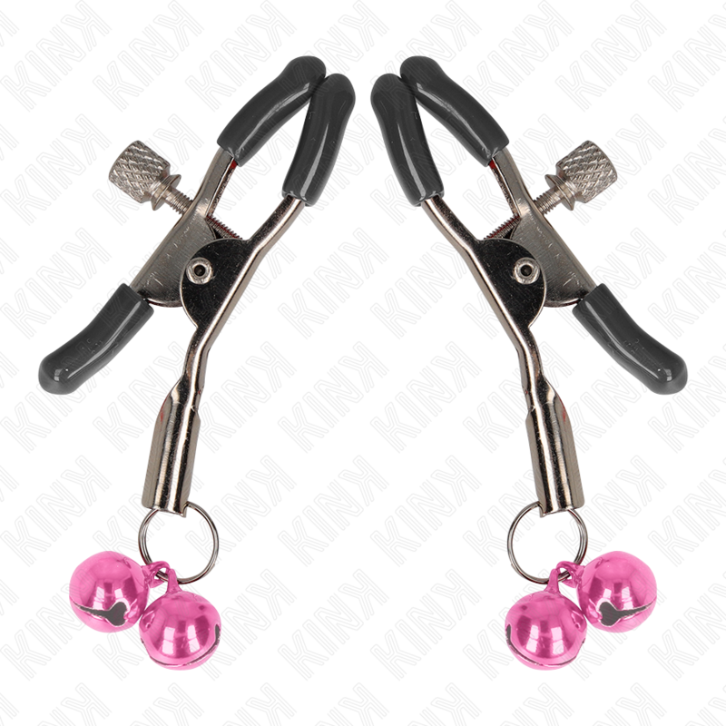 KINK - DOPPELGLOCKEN-NIPPElkLEMME PINK 6 CM