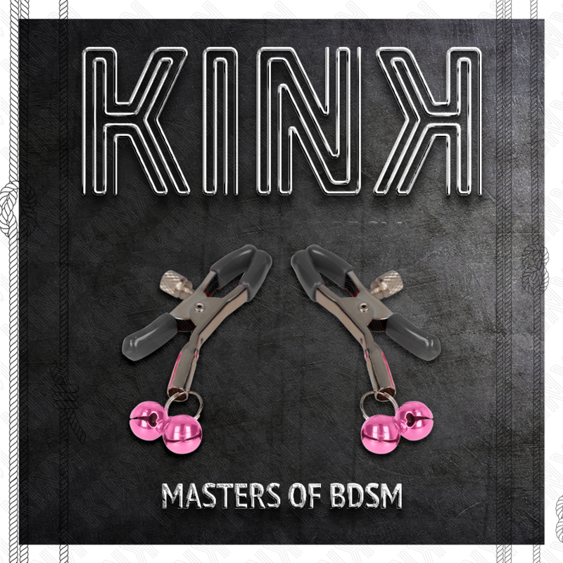 KINK - DOPPELGLOCKEN-NIPPElkLEMME PINK 6 CM