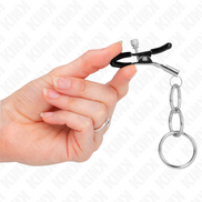 KINK - 3 O-RING BRUSTWARZENKLEMME 6 CM
