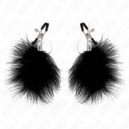 KINK - FEDERN BRUSTWARZENKLEMMEN SCHWARZ 7 CM