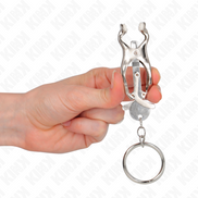 KINK - O-RING JAPANISCHE KLEEBRUSTKLEMMEN SILBER