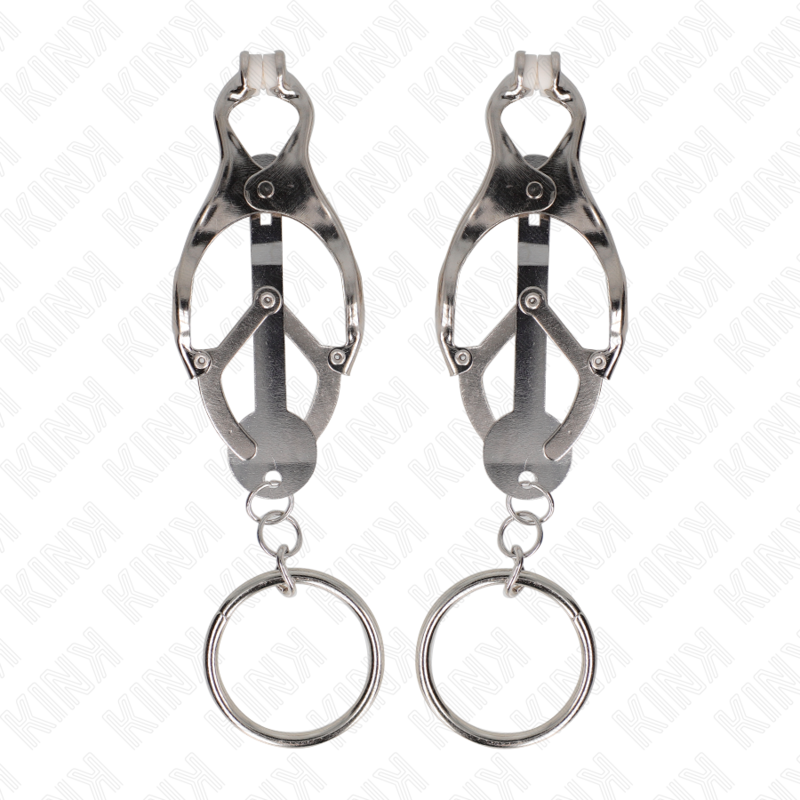 KINK - O-RING JAPANISCHE KLEEBRUSTKLEMMEN SILBER
