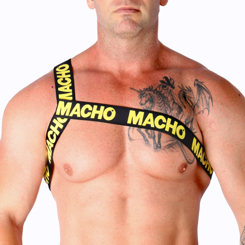 MACHO - RÖMISCHES GESCHIRR WEISS S/M