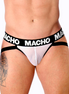 MACHO - MX26X1 JOCK GRID WEISS S