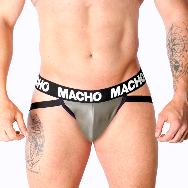 MACHO - MX27GR JOCK LEDER GRAUBEIGE S