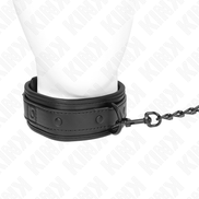 KINK - NEOPREN BONDAGE HALSBAND MODELL 2 MIT GURT 78 CM VERSTELLBAR 37,5 X 49,5 CM