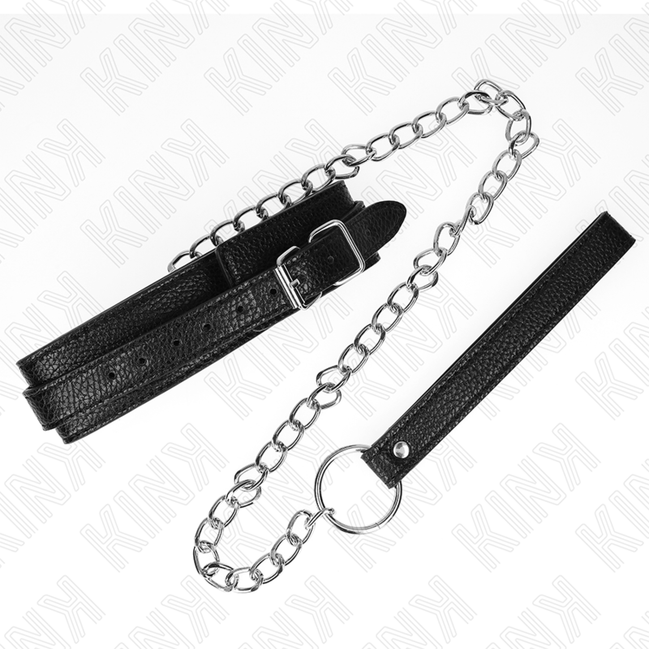 KINK - SCHLANGENMUSTER HALSKETTE MIT LEINE 65 CM
