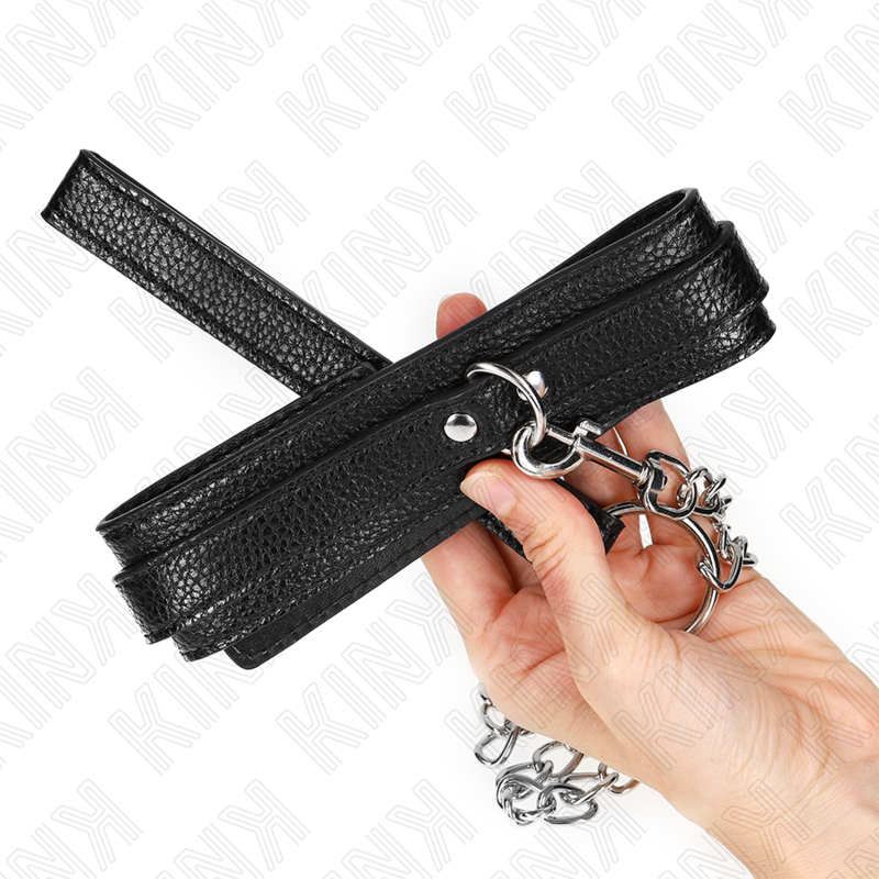 KINK - SCHLANGENMUSTER HALSKETTE MIT LEINE 65 CM