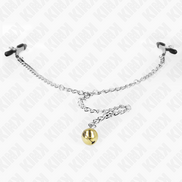 KINK – KETTEN-BRUSTWARZENKLEMMEN MIT GLOCKE 30 CM