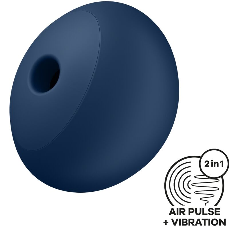 SATISFYER - AIR POWER 4 STIMULATOR & Sensorisches Gerät 12 VIBRATIONEN BLAU
