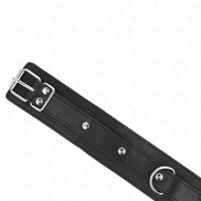 KINK - HALSBAND MIT LEINE 65 CM 1 RING VERSTELLBAR 38-49 CM X 5 CM
