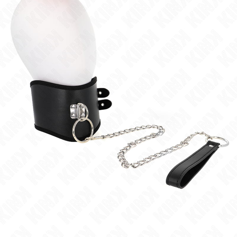 KINK - HALSBAND 65 CM MIT BREITEM RIEMEN VERSTELLBAR 40-55 CM X 10 CM