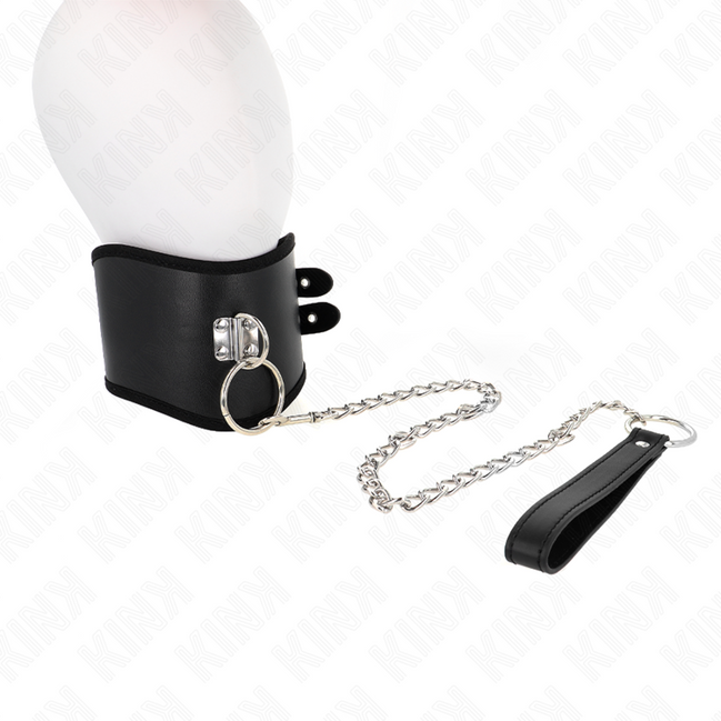 KINK - HALSBAND 65 CM MIT BREITEM RIEMEN VERSTELLBAR 40-55 CM X 10 CM