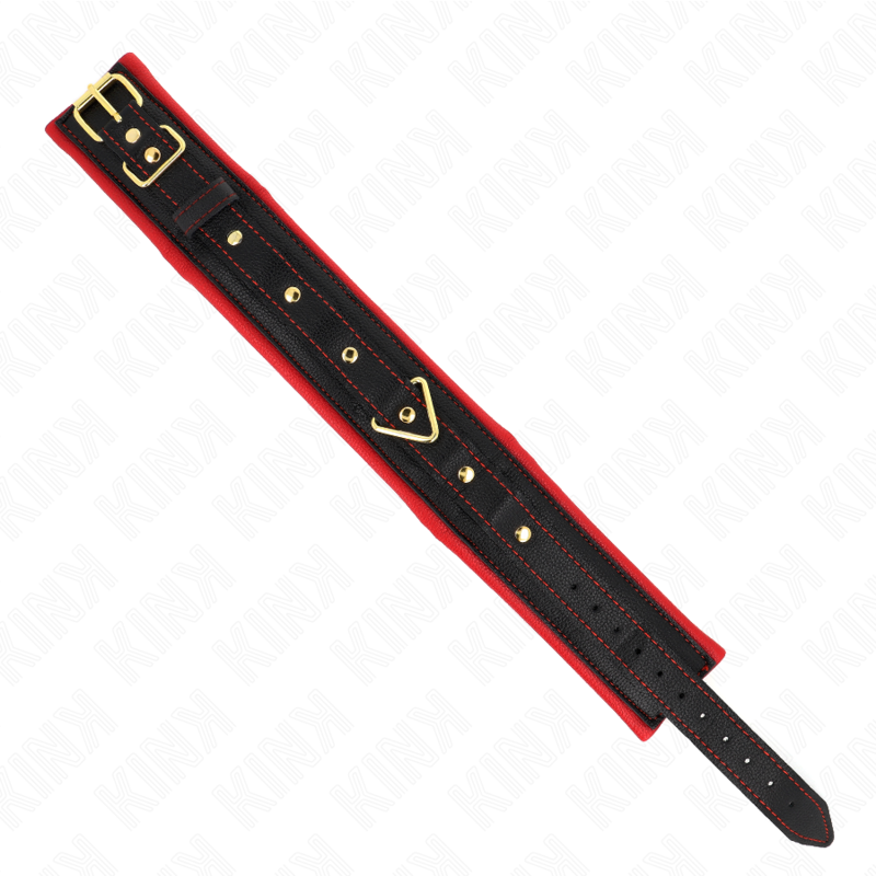 KINK - HALSBAND MIT SCHLICHTER STOFFLEINE VERSTELLBAR 33-48 CM X 5.7 CM