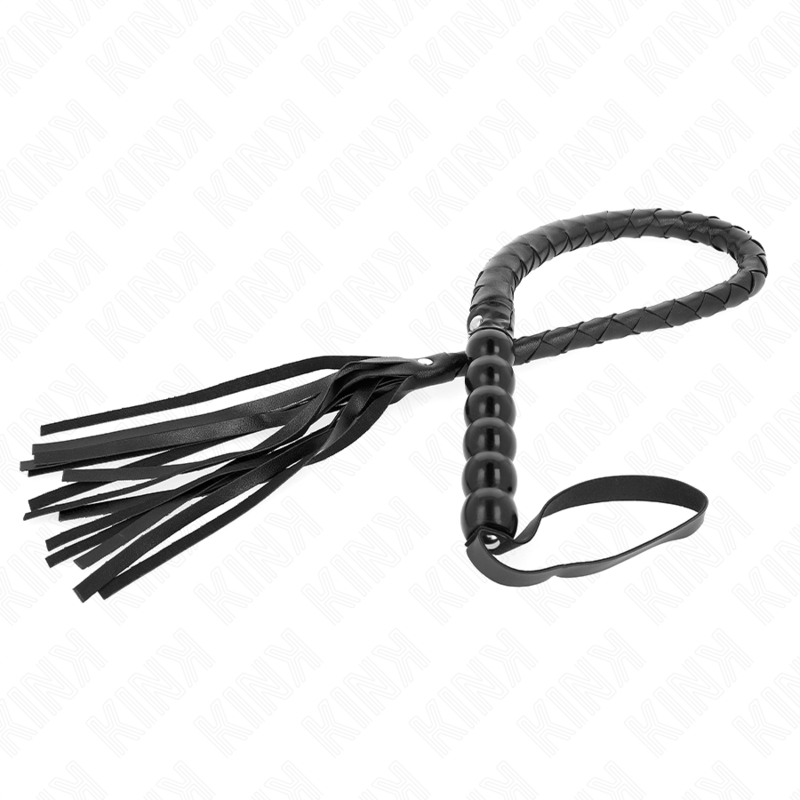 KINK - PEITSCHE MIT PERLENSCHLANGE 80 CM