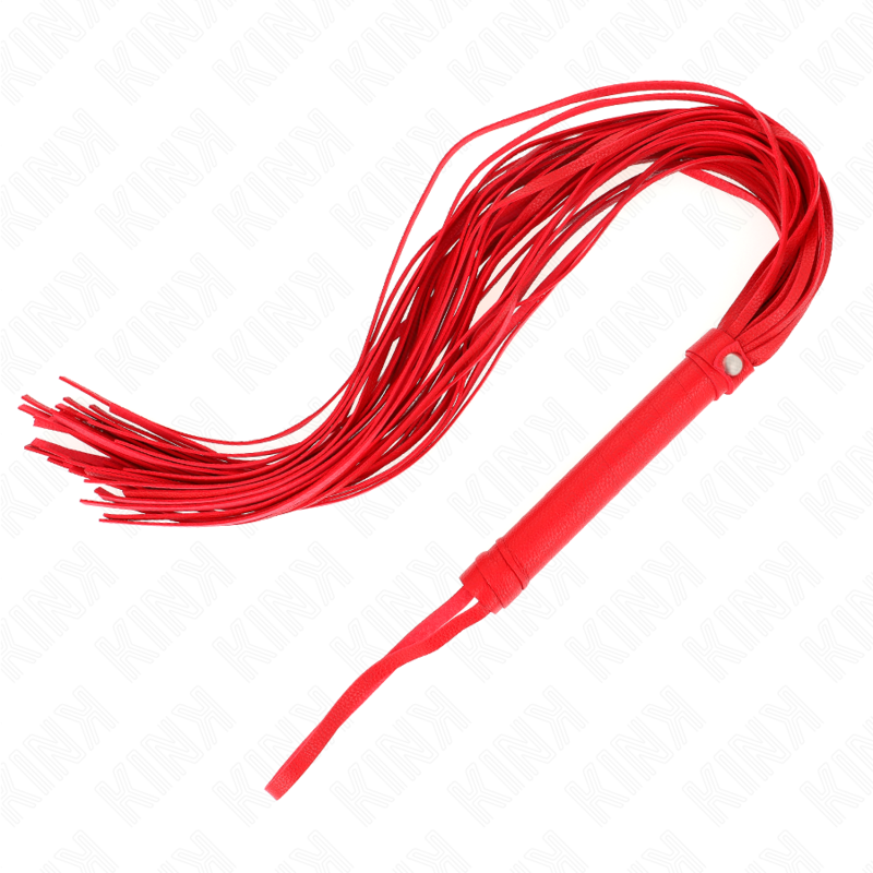 KINK - ROTE WEICHE PVC-PEITSCHE 70 CM