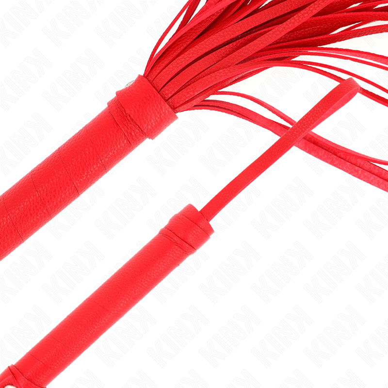 KINK - ROTE WEICHE PVC-PEITSCHE 70 CM