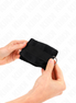 KINK - BEGINNER FUR HAND CUFFS BLACK 30 X 7 CM