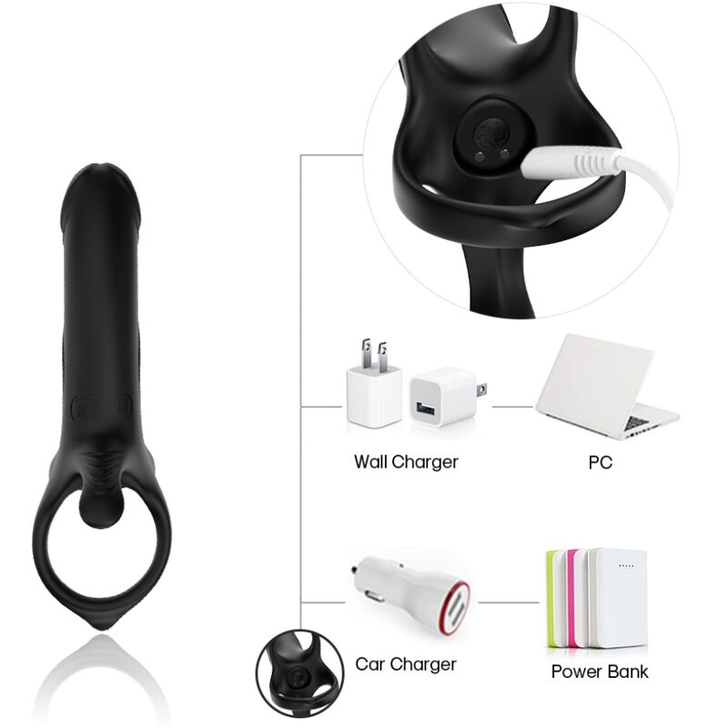 ARMONY - Wellness-Gerät MIT RING & Sensor BLACK