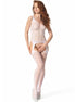 PASSION - BS 104 BODYSTOCKING WHITE ONE SIZE