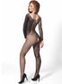 PASSION - BS 107 BODYSTOCKING BLACK ONE SIZE