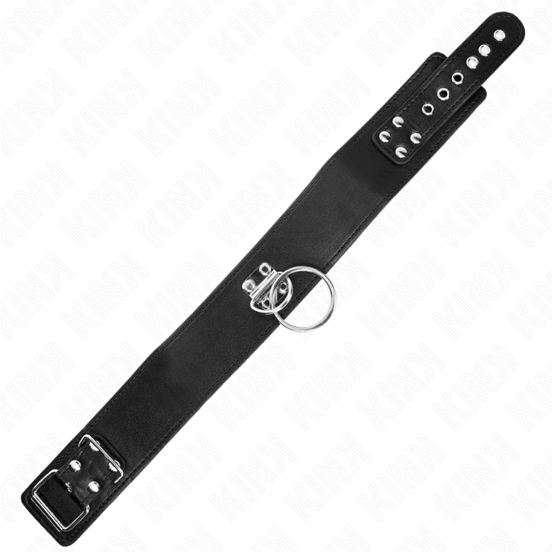 KINK - BESETZTE LEINE 116 CM HALSBAND MIT KUNSTLEDERRIEMEN 50 X 5 CM
