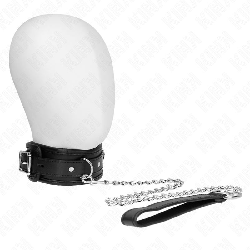 KINK - BASIC MODELL HALSBAND MIT LEINE 65 CM MODELL 1 53 X 6 CM