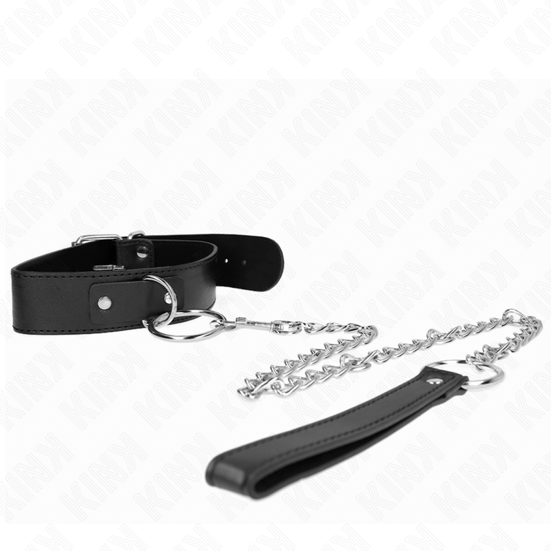 KINK - BASIC MODELL HALSBAND MIT LEINE MODELL 4 VERSTELLBAR 36-43 CM