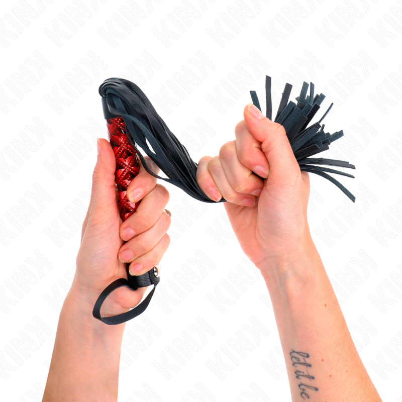 KINK - DIAMANTMUSTER-PEITSCHE 40 CM