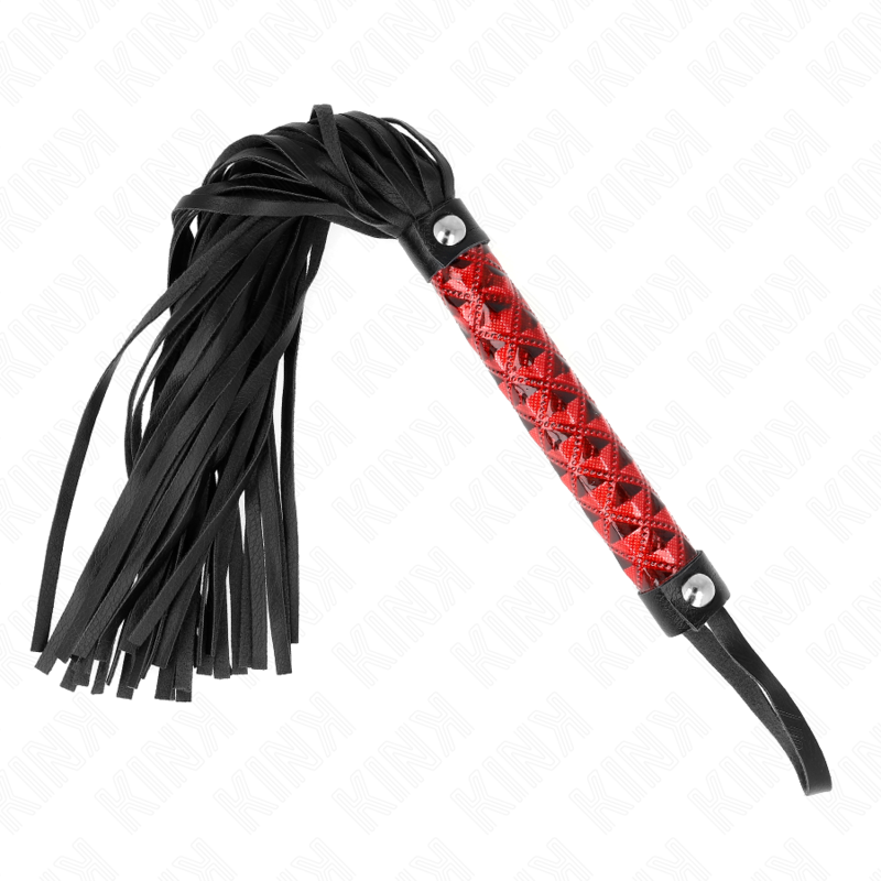 KINK - DIAMANTMUSTER-PEITSCHE 40 CM