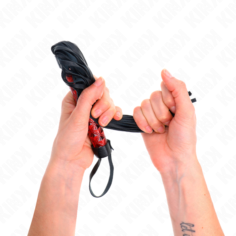 KINK - DIAMANTMUSTER-PEITSCHE 40 CM