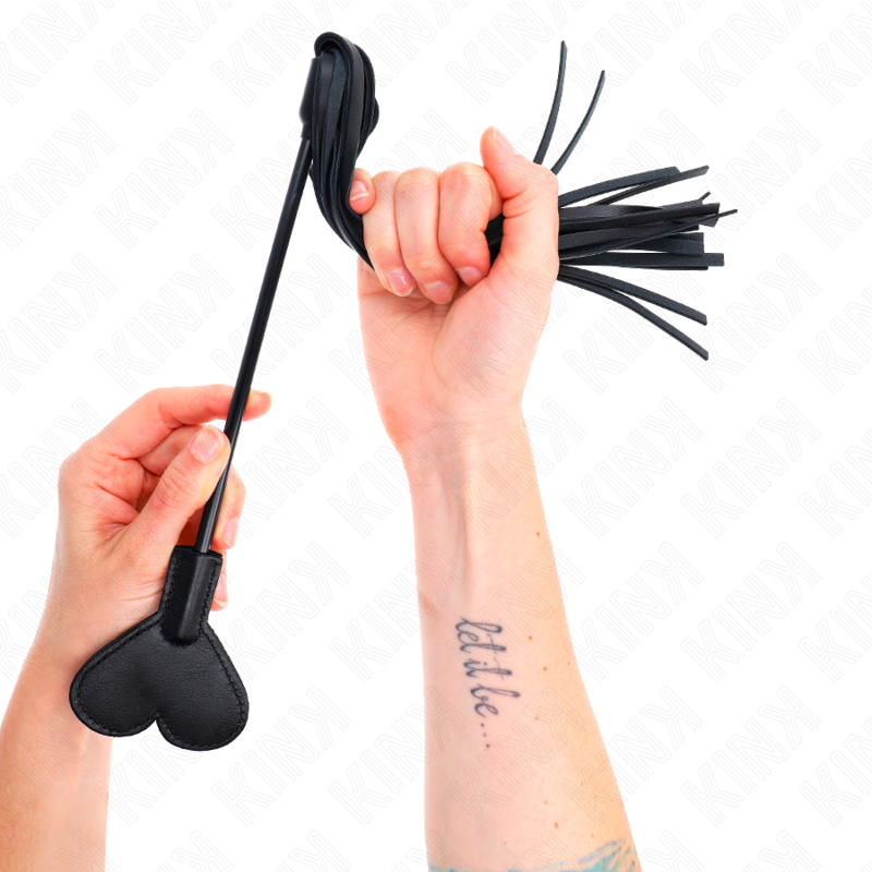KINK - PEITSCHE MIT HERZ-PADDEL 35 CM