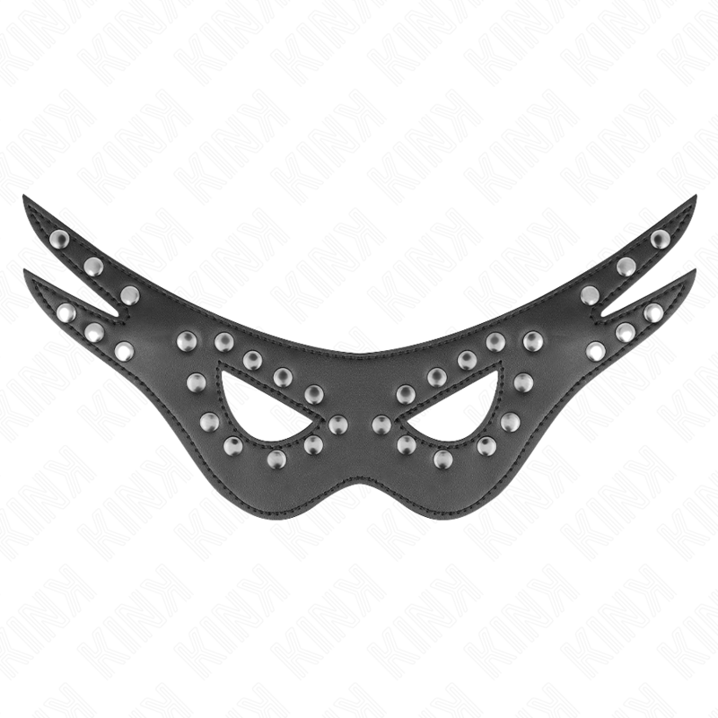 KINK - MASKE AUS SEXY LEDERIMITAT MODELL 1 27 x 13 CM