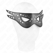 KINK - MASKE AUS SEXY LEDERIMITAT MODELL 1 27 x 13 CM