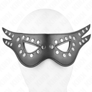 KINK - MASKE AUS SEXY LEDERIMITAT MODELL 1 27 x 13 CM