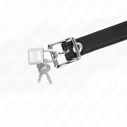 KINK - SILIKONKUGEL 4 CM KNEBEL MIT SCHLOSS 60 x 2 CM
