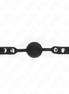 KINK - MODEL 1 SILICONE BALL 4 CM GAG WITH LOCK 60 x 2 CM