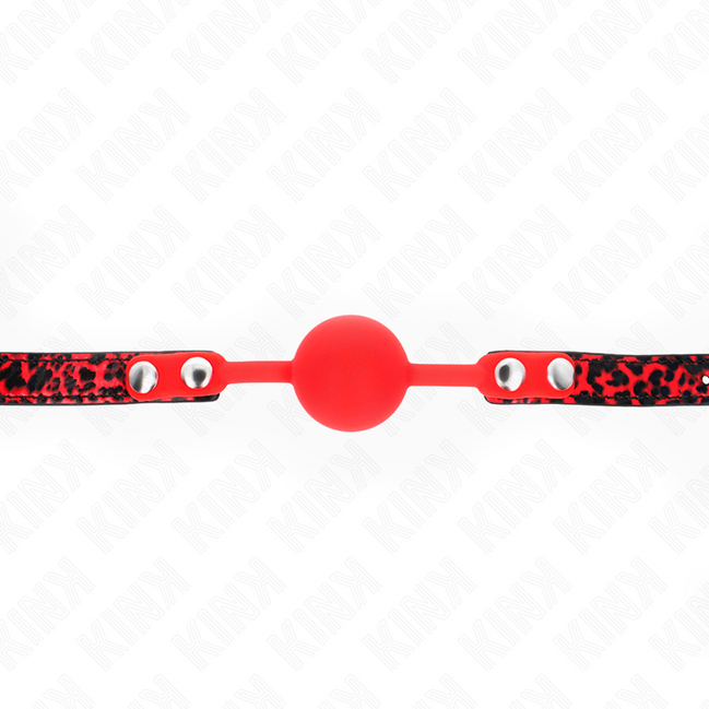 KINK - SILIKONKUGEL 4 CM KNEBEL MODELL 2 60 x 2 CM