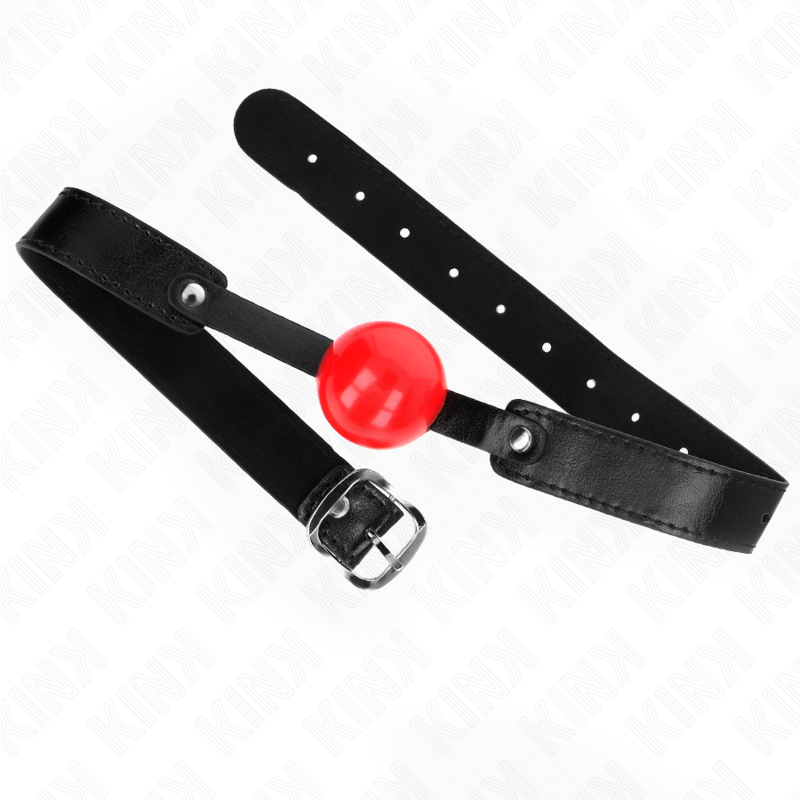 KINK - SOFT TPE KUGEL 4 CM KNEBEL MODELL 1 66 x 2.5 CM VERSTELLBAR 41-61 CM