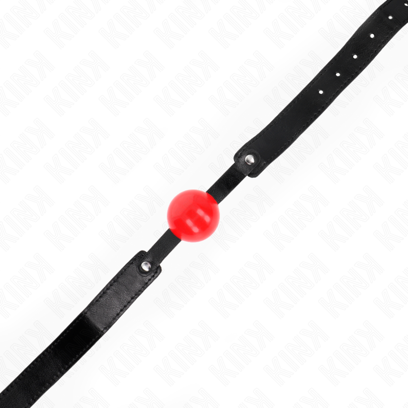 KINK - SOFT TPE KUGEL 4 CM KNEBEL MODELL 1 66 x 2.5 CM VERSTELLBAR 41-61 CM
