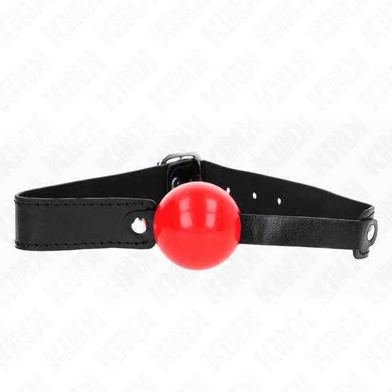 KINK - SOFT TPE KUGEL 4 CM KNEBEL MODELL 1 66 x 2.5 CM VERSTELLBAR 41-61 CM