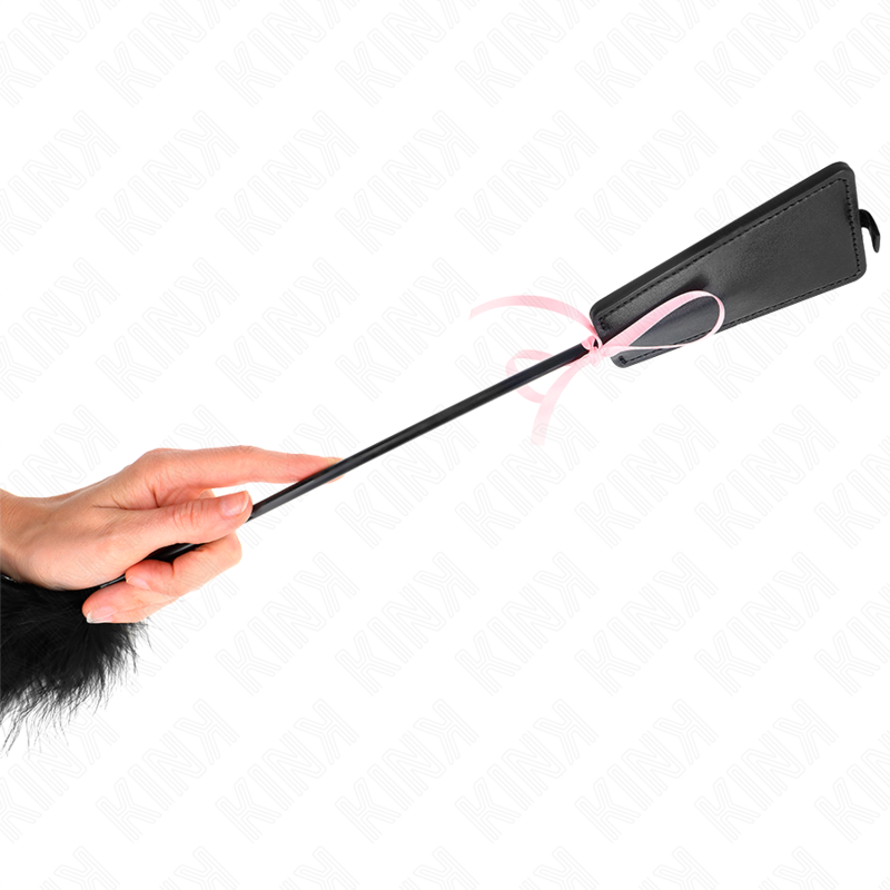 KINK – KITZELFEDERN MIT ROSAFARBENER SCHLEIFE 49 CM
