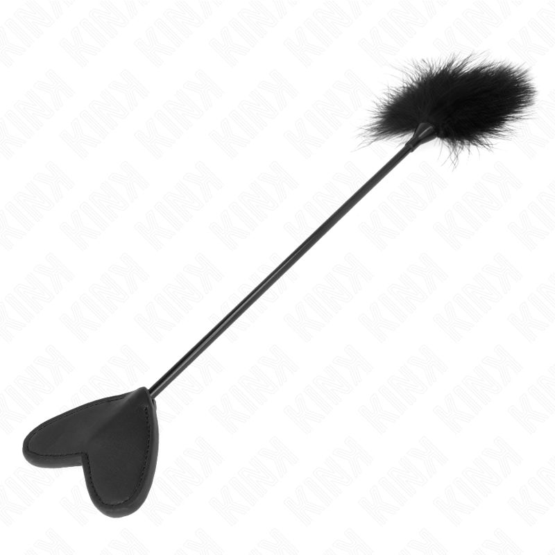 KINK - KITZELFEDERN MIT HERZ-PADEL 31 CM