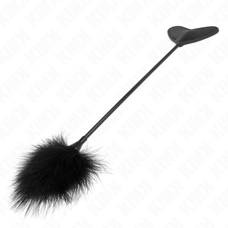 KINK - KITZELFEDERN MIT HERZ-PADEL 31 CM