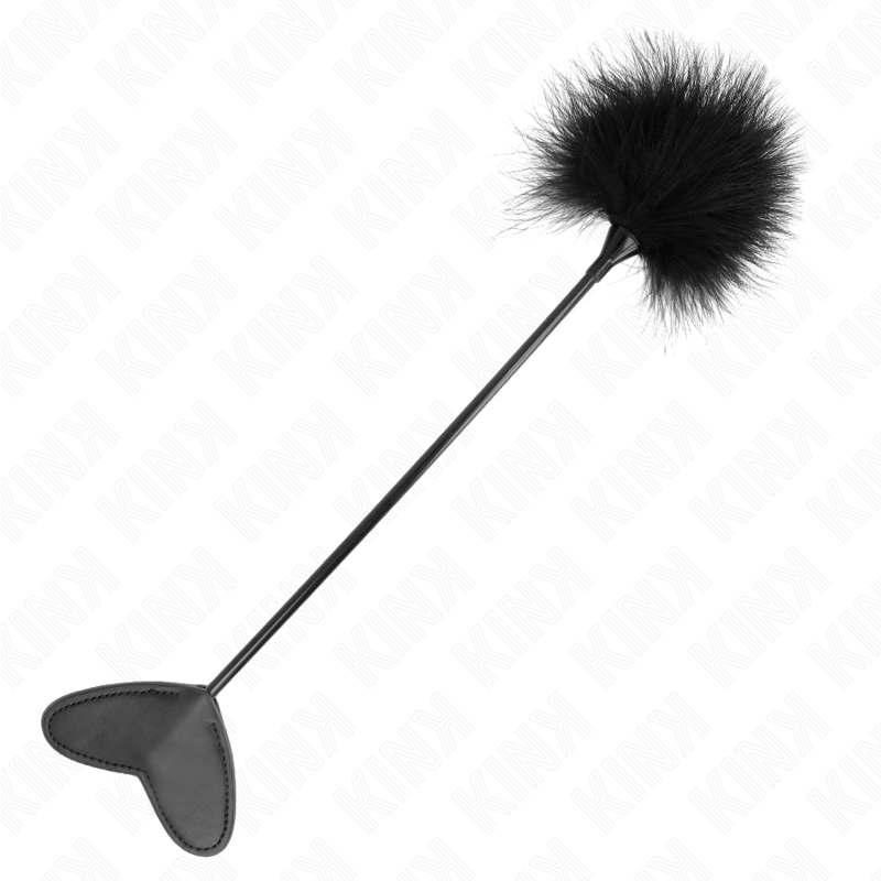 KINK - KITZELFEDERN MIT HERZ-PADEL 31 CM