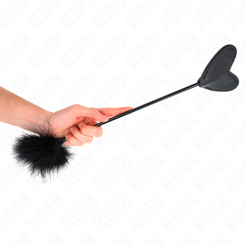 KINK - KITZELFEDERN MIT HERZ-PADEL 31 CM